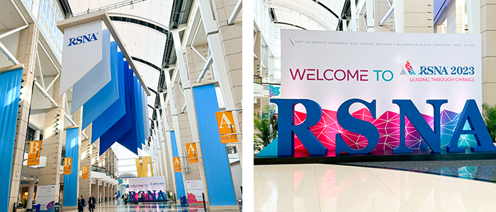 RSNA2023の会場の様子
